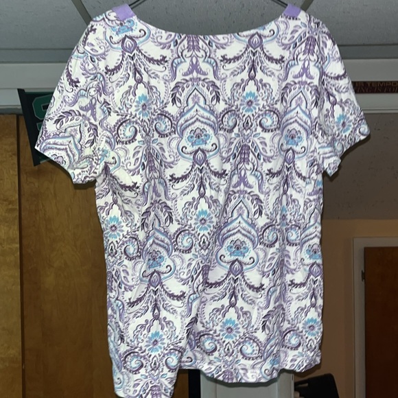 Purple Women’s Croft & Barrow XL Shirt - Picture 4 of 5